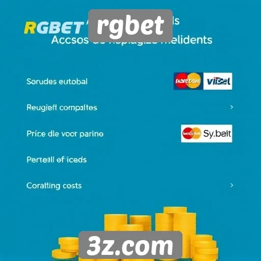 Métodos de pagamento aceitos no site rgbet